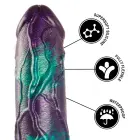 EPIC Basilisk Double Scaly dildo – 21.5 cm (8.5″) – spalvotas — Nuotrauka 7