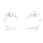 Ķermeņa rotaslietu uzlīmes – spīd tumsā Foto 3