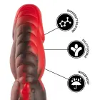 EPIC CYBERSILICOCK Ares Model – silicone intimate device – multicolor – 19.5 cm — Photo 7
