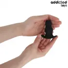 Addicted Toys – hollow silicone anal plug – black – S – 7.3 cm — Photo 6