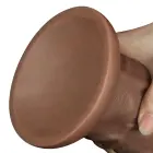 LoveToy Legendary Realistic Chubby Dildo – realistiškas dildo – PVC – kūno spalvos – 26,7 cm — Nuotrauka 8