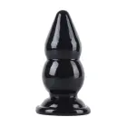 Extreme анальная пробка с шариками – 17 cm (6.7″) – Черный — Фото 2