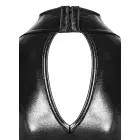 Cottelli PARTY Wetlook crop-top ja miniseeliku komplekt – must – XL — Foto 6