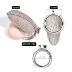 Mesh Chastity Cage – Size L — Photo 9