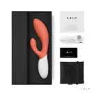 LELO INA 3 двойной вибратор – 20 см (7.9″) – коралловый — Фото 2