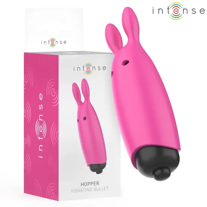 Intense Hopper vibreeriv kuul – roosa – 8,3 cm
