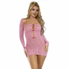 Subblime 952471 rozā tīkliņa minikleita – One Size — Foto 4