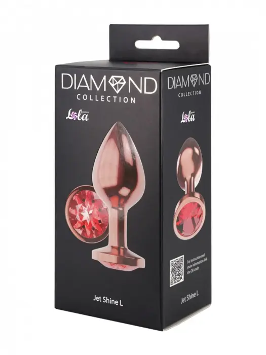 Diamond Ruby Shine L tapp – 8.3 cm – Rose Gold Photo