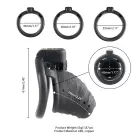 Sevanda Black Slave Chastity Cage Short – Black — Photo 8