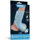 Vibrating Drip Knights Ring with Scrotum Sleeve – vibrating cock ring with drip texture and scrotum sleeve — Photo 1