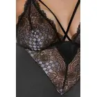 Casmir Giorgia Chemise with Thong – Black – XXL/XXXL Photo