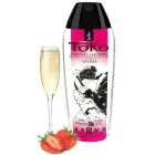 Shunga Toko Aroma braškių putojančio vyno lubrikantas – 165 ml — Nuotrauka 2