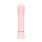 Divine rievots G-punkta vibrators – 18 cm (7″) – rozā — Foto 1