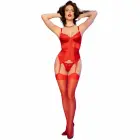 Chilirose CR 4845 Red Corset Set with Stockings – S — Photo 4