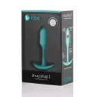 b-Vibe Snug Plug 1 Mint – 9.4 cm – Zaļš — Foto 6