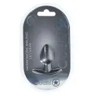 Smooth Silicone Anal Plug – 6.5 cm (2.6″) – Grey — Photo 1
