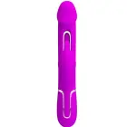 PRETTY LOVE Kampas 3-vienā daudzfunkcionālais truša vibrators – 18 cm (7″) – violets — Foto 2