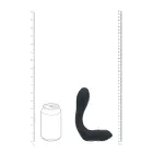 Vibrating Heating Bendable Tapping Silicone Prostate Stimulator – 20 cm (7.9″) – Black — Photo 8
