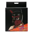 Neopreno šuniuko BDSM kaukė – juoda – XL — Nuotrauka 11