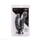 Kiotos COX melns dubultais dildo ar piesūcekni – 21 cm (8.3″) — Foto 6