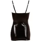 Cottelli Collection wet look kleit reguleeritavate rihmadega – must – L — Foto 6