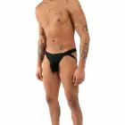BURN 011 – jockstrap – double black – S — Photo 1