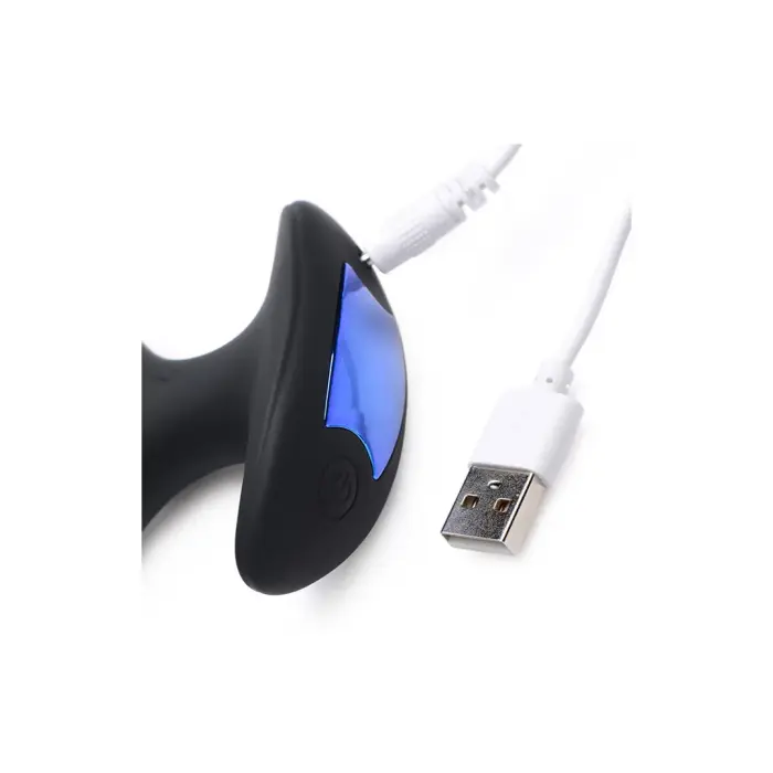 Electro-Spread - Vibrējošs un E-Stim silikona anālais spraudnis Foto 5