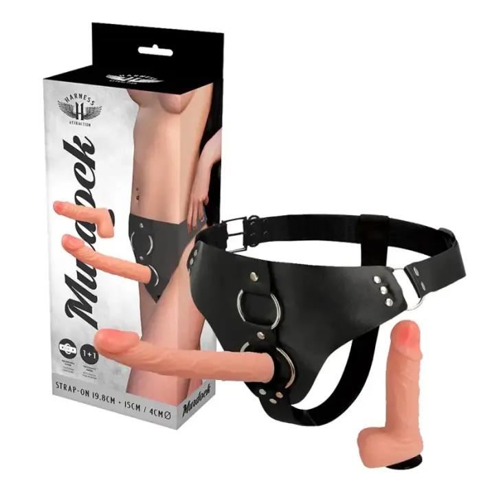 Harness Attraction RNES Murdock regulējams komplekts – 19.8 cm (7.8″) – melns