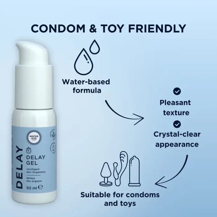 Mister Size Delay Gel – 50 ml Photo
