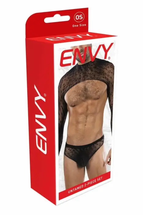 ENVY Untamed divdaļīgs komplekts – melns – viens izmērs