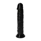 Italian Realistic Dildo with Suction Cup – 16.5 cm (6.5″) – Black — Photo 1
