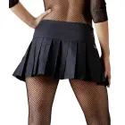 Faltenminirock pleated mini skirt – Black – S — Photo 4