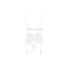 Amor Blanco korsete un stringi komplekts – balts – L/XL — Foto 6