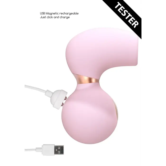 Irresistible Invincible rozā klitora stimulators – rozā Foto 4