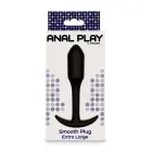 Gluds anālais spraudnis XL – 13.7 cm (5.4″) – Melns — Foto 3