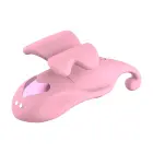 Loveline divu pirkstu vibrators – rozā — Foto 4