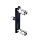 Hismith Double Quick Connector for KlicLok System – Black — Photo 1