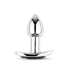 Metal Vibrating Anal Plug – S – with Remote Control — Photo 2