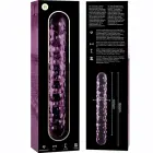 Ibiza Nebula Series Model 15 stikla dildo – 18.5 cm (7.3″) – rozā — Foto 5