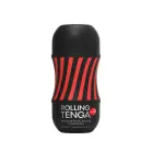 Tenga Rolling Gyro Roller Cup Strong masturbaator – must / roosa — Foto 1
