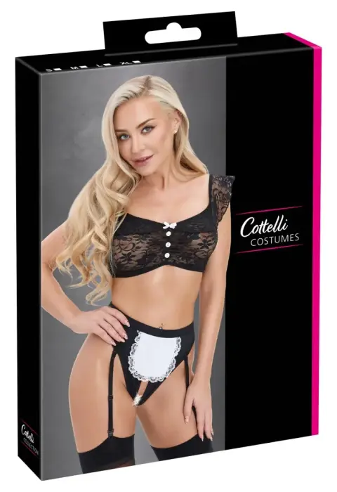 Cottelli COSTUMES костюм горничной – чёрно-белый – L