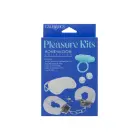 Pleasure Kits Honeymoon Collection – набор для пар с вибропулей, кольцом, маской, наручниками, кубиками – белый — Фото 2