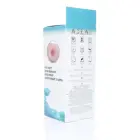 Proteza-Hollow Adrian vibrējošs strap-on dildo – 20 cm (8″) – Melns Foto 11