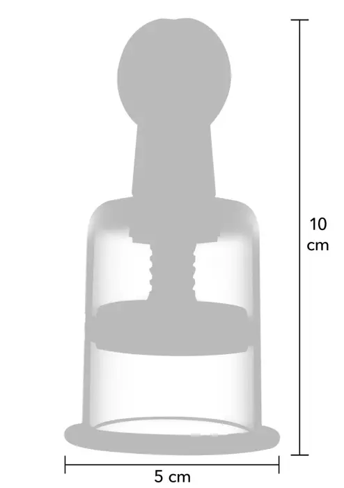 Krūšu galu un klitora piesūcēji M/L – balti Foto 5