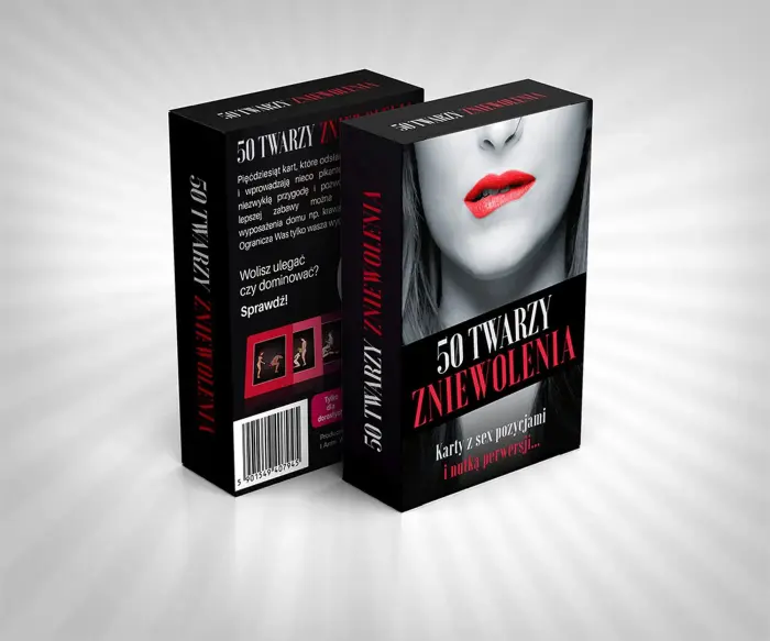 Gry-50 TWARZY ZNIEWOLENIA-sex pozycje i nauka Foto 3