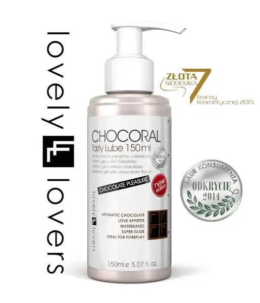 Lovely Lovers CHOCORAL Chocolate Flavored Warming Lubricant – 150 ml