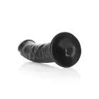 Curved Realistic Dildo with Suction Cup – 20.5 cm (8″) – Black — Photo 4