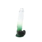 Kiotos Cox Color dildo su siurbtuku – 22.5 cm (9″) – Skaidrus — Nuotrauka 2