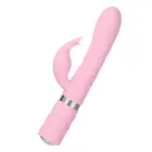 Pillow Talk Lively dubultā motora masāžas vibrators – 22.5 cm (8.85″) – rozā — Foto 2
