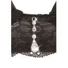 Schmuckstrapsset 3 daļu mežģīņu komplekts – melns – XL — Foto 19